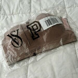 Victoria's Secret Tan Sport Bra with Pink Tag